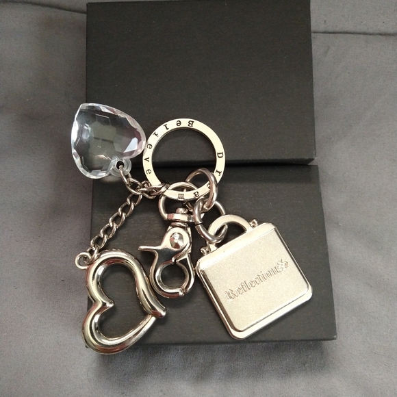 Bag Charm with photo frame / Keychain - Picture 2 of 3